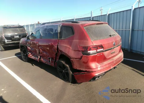 2023 Volkswagen Atlas Sel R-Line из США, поврежденный, VIN 1V2SR2CA4PC511555